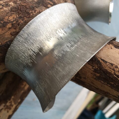Strata Silver Cuff