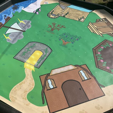 Miracles of Jesus playmat and accessories