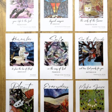 Christian Posters, Contemporary, Colourful, Scripture Inspired, A4, Inspiring Wall Art Décor for Home, Church, Gift