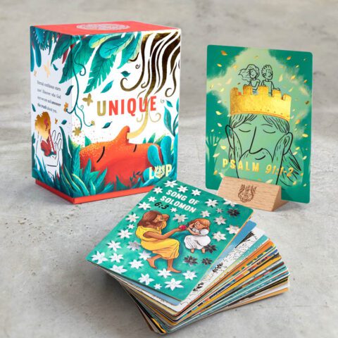 Unique - 45 Illustrated Bible Verse Cards