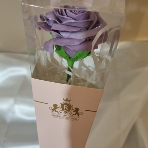Roses from polymer clay