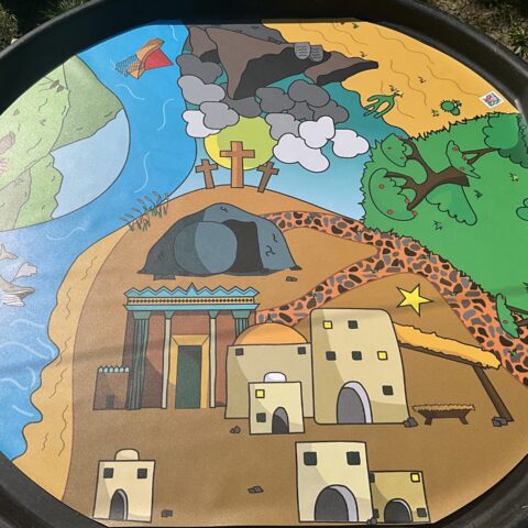 Bible story play mat set with accessories
