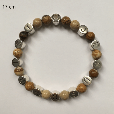 Jesus Christ bracelet / Jesus loves me bracelet