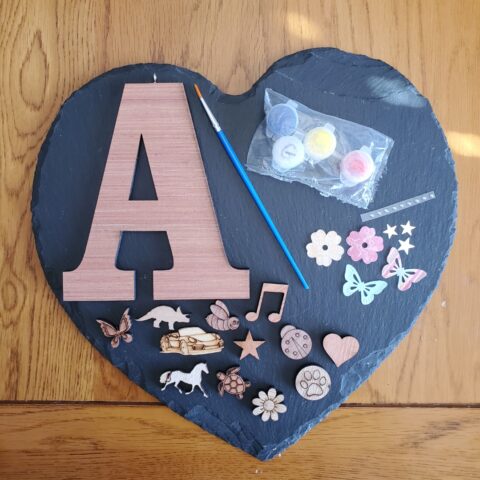 Wooden Letter Decorating Kit