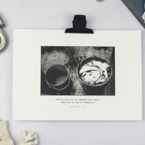 Immeasurably More A4 Print Ephesians 3:20
