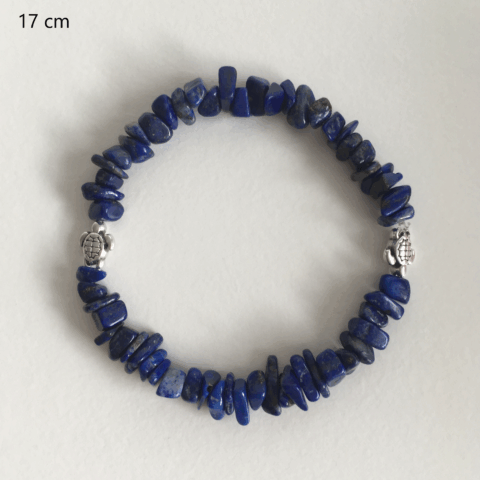 Lapis Lazuli Turtle Bracelet