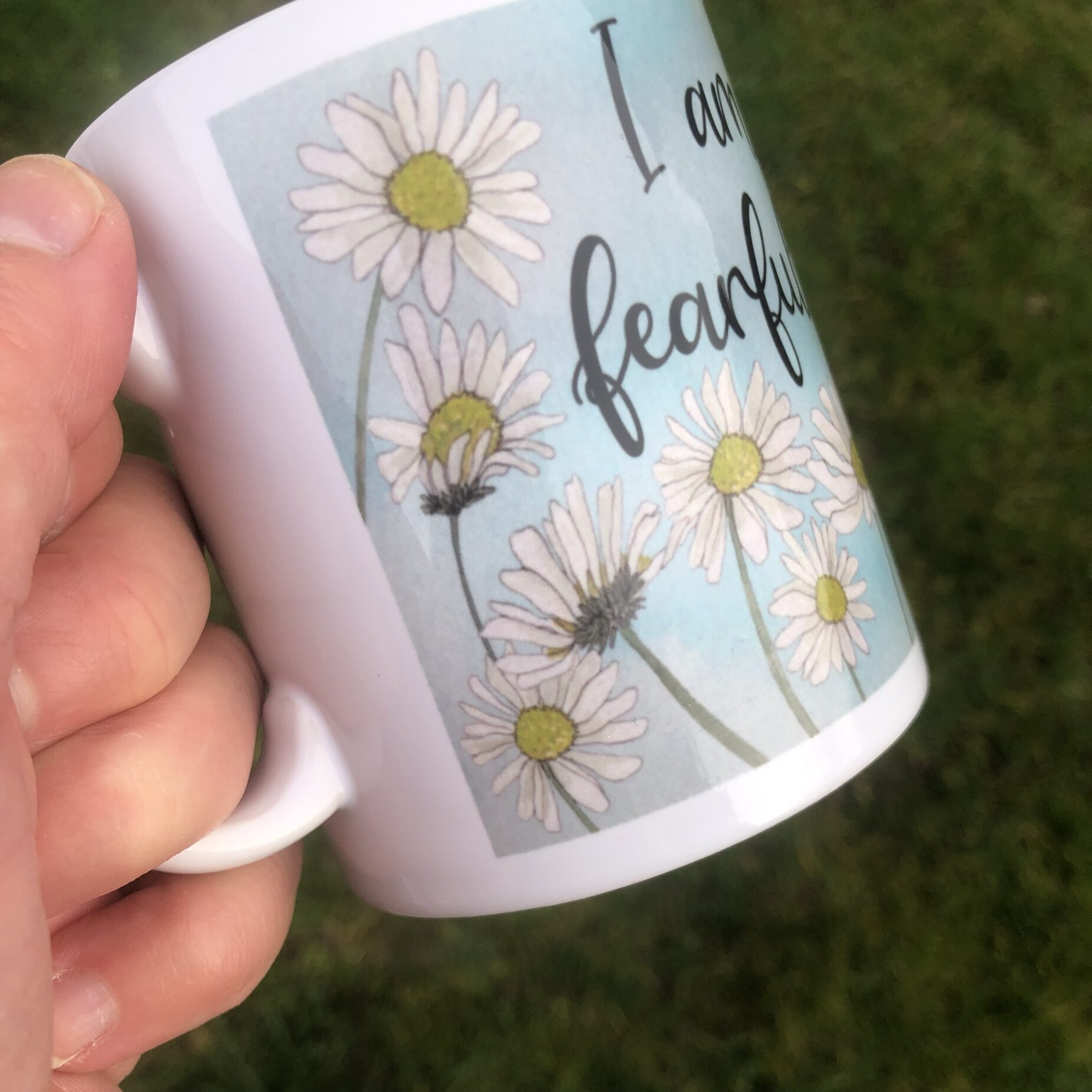 Bible verse mug, featuring the wonderful reminder from Psalm 139:14 ‘I am fearfully and wonderfully made.’ - Image 4