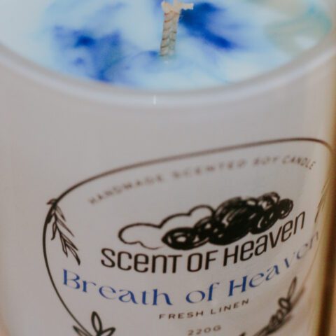 Breath of Heaven - Fresh Linen Scented Candle