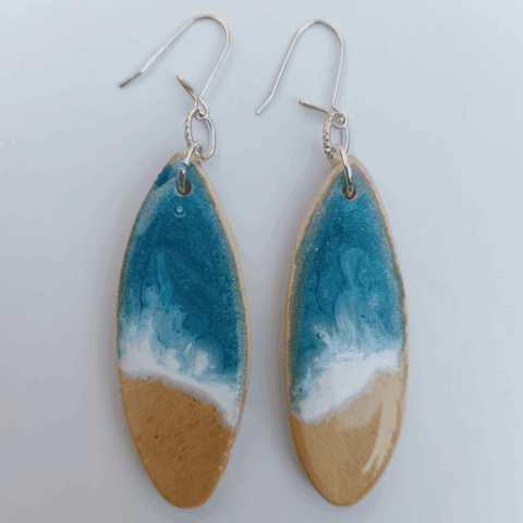 Surfboard Earrings