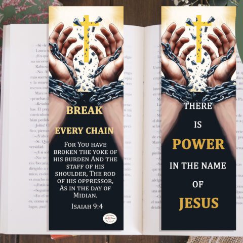 Break the Chains Bookmarks Pack of 5