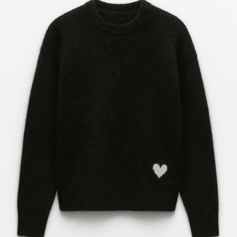 The Heart Jumper - Second Edition - Black