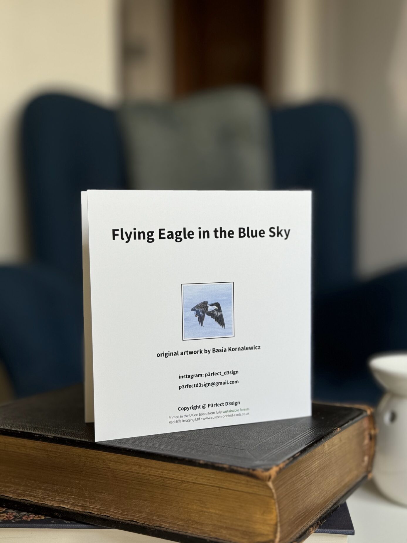 Flying Eagle in the Blue Sky - Image 7