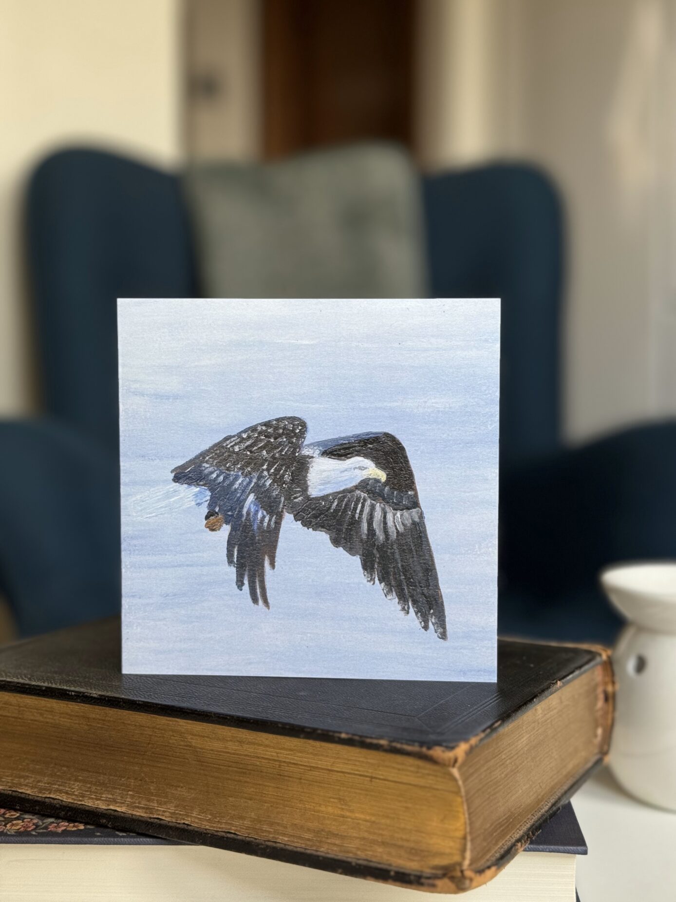 Flying Eagle in the Blue Sky - Image 3