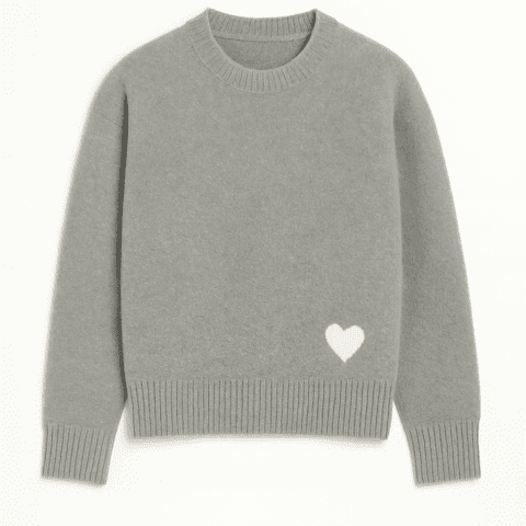 The Heart Jumper - Second Edition - Grey