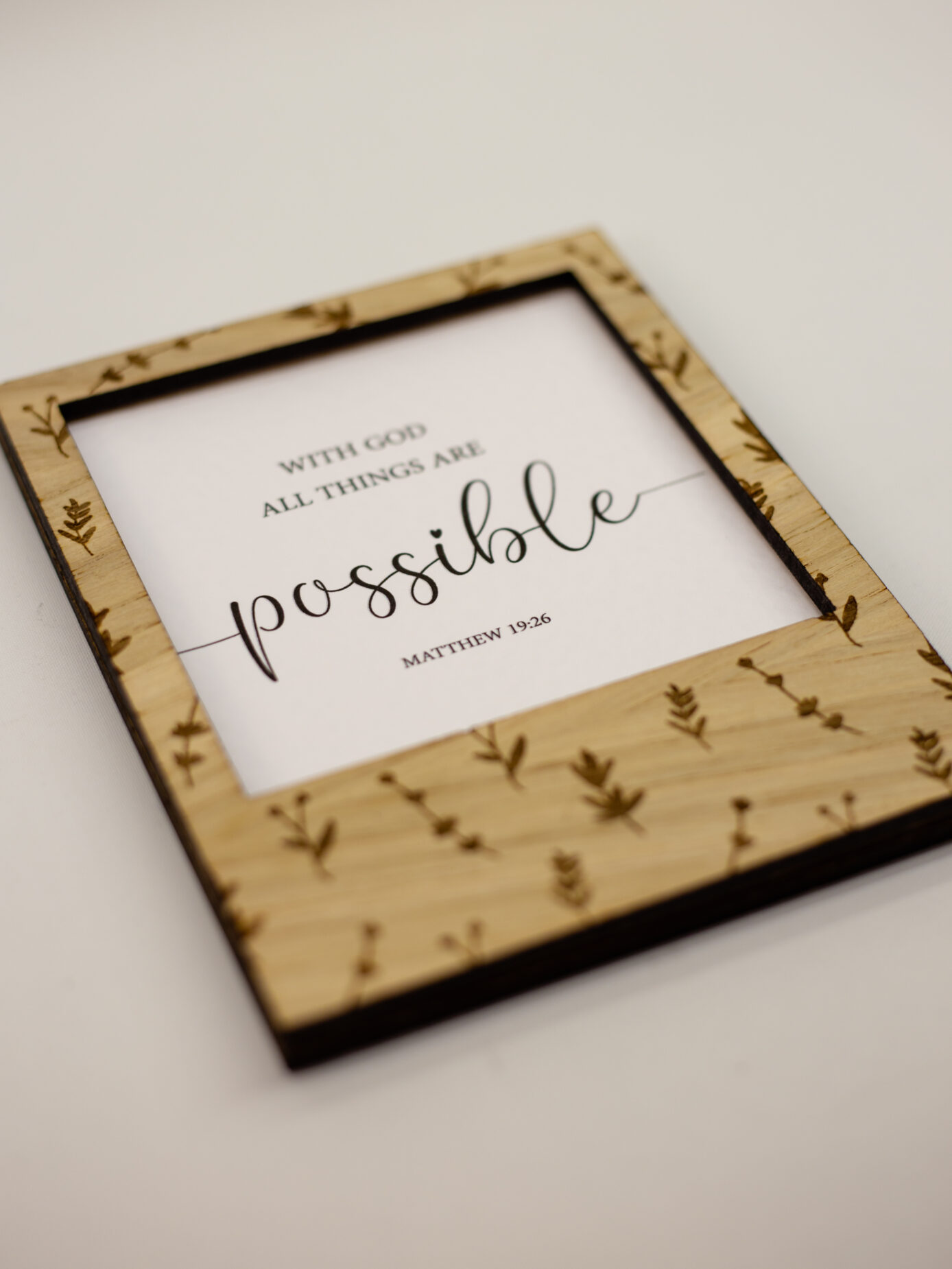 Verse of the Day Display: Christian Gift With Instant Photo Style - Image 7