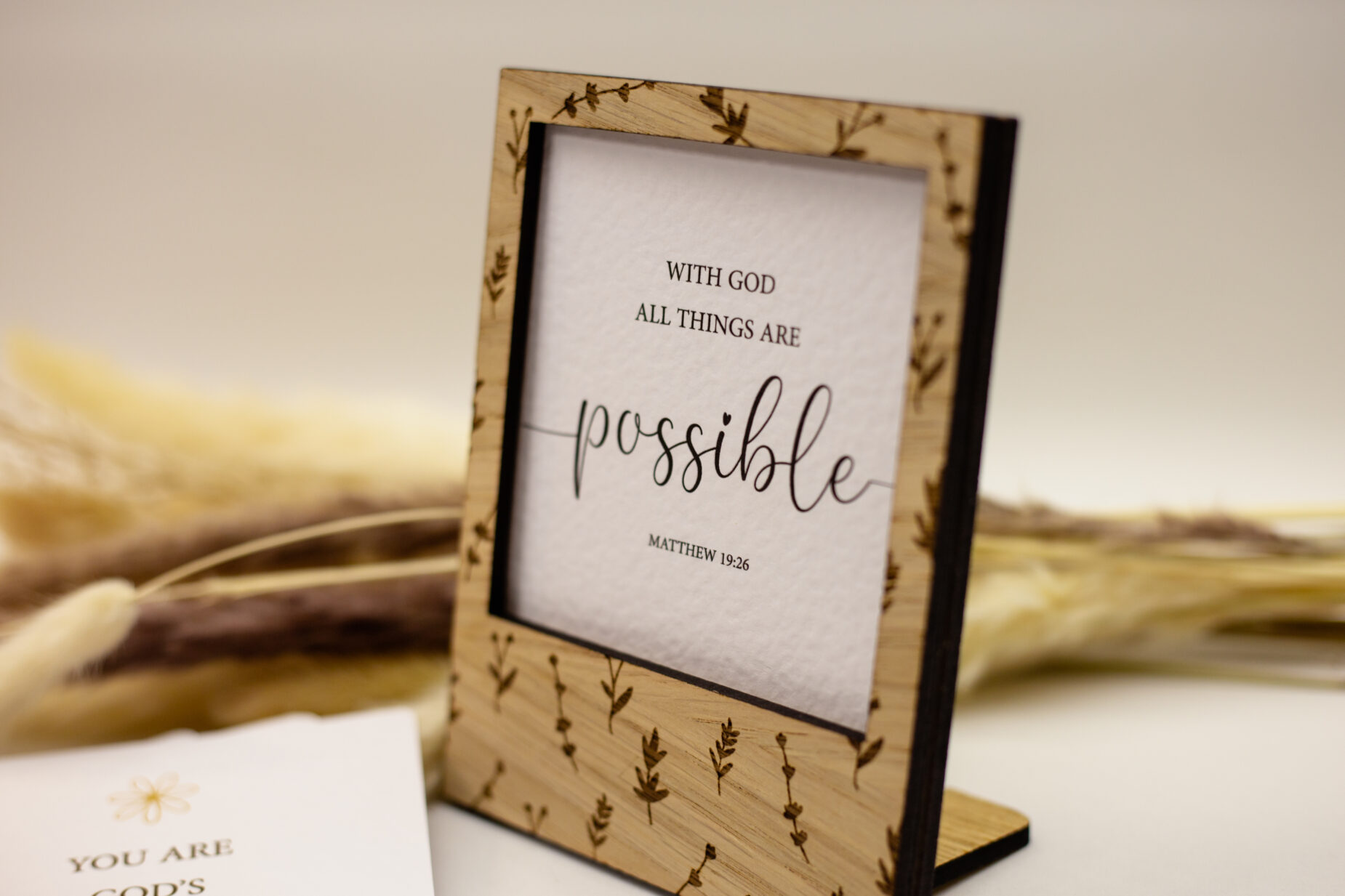 Verse of the Day Display: Christian Gift With Instant Photo Style - Image 3