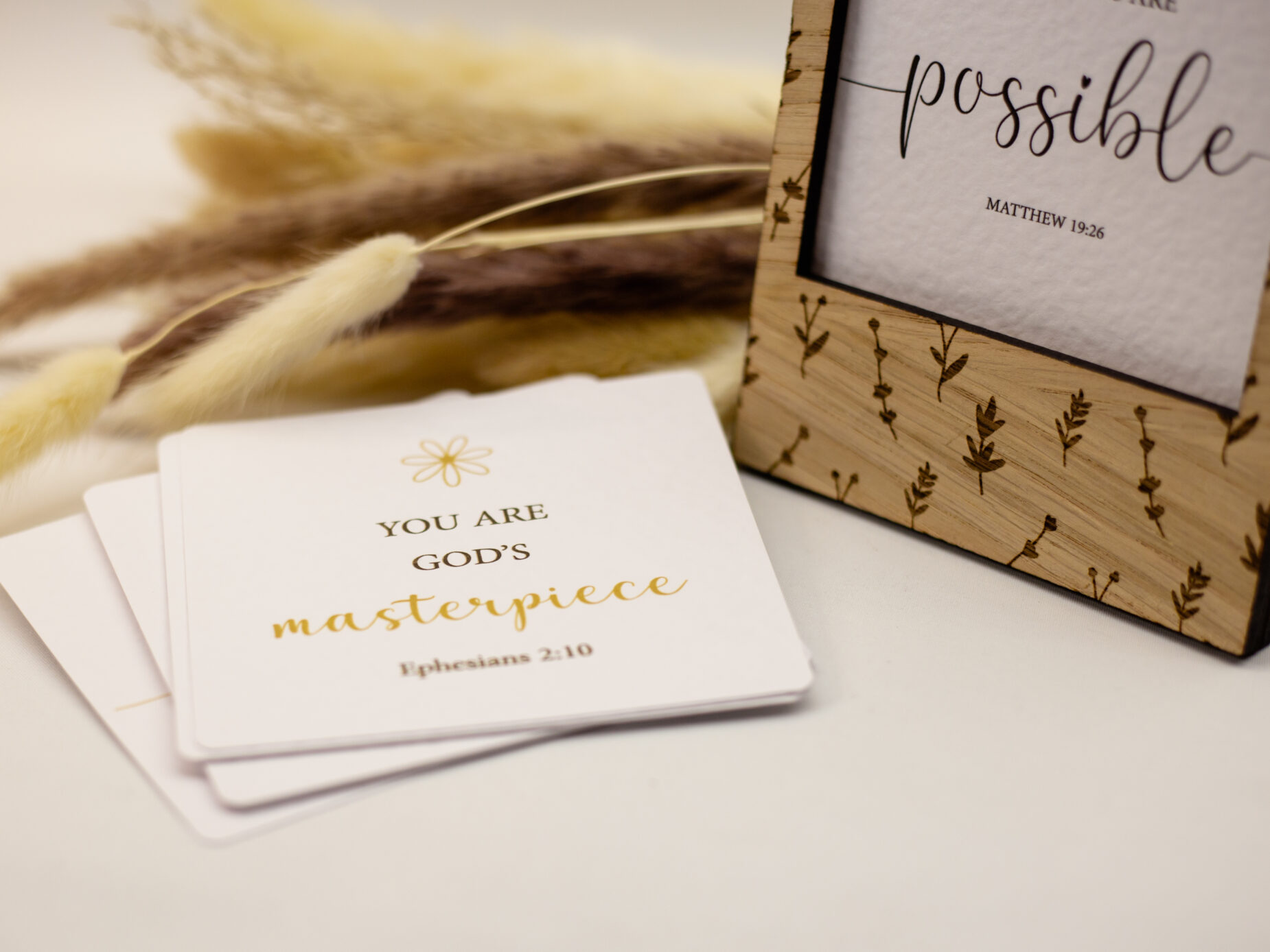 Verse of the Day Display: Christian Gift With Instant Photo Style - Image 2