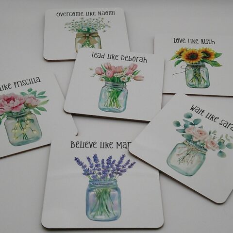 Women of the Bible Coaster Set