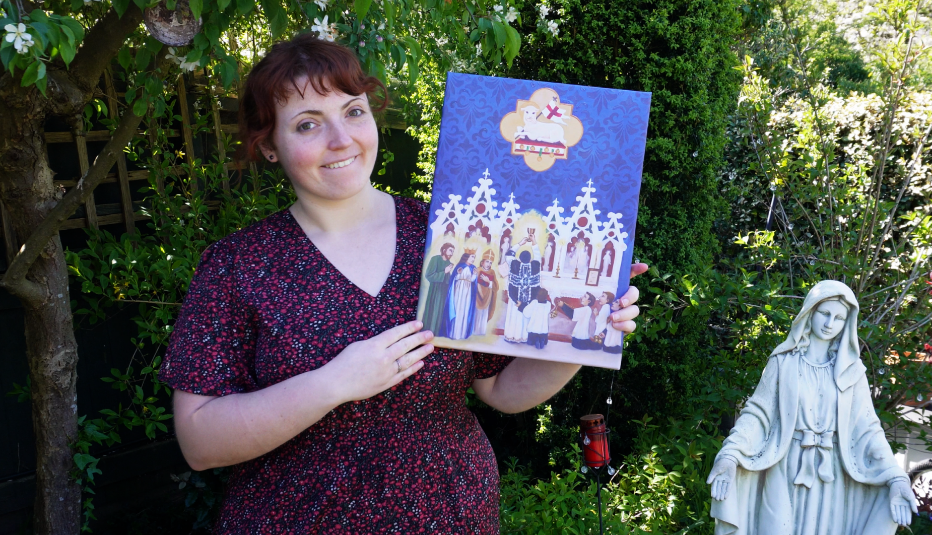 reference photo for my canvas print our lady of knock
